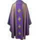 Chasuble in four colors | embroidery cross purple