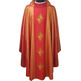 Chasuble in four colors | embroidery cross red