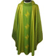 Chasuble in four colors | embroidery cross green