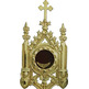 Reliquary - gothic gilt metal monstrance