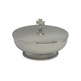 Ciborium paten with base and lid | 12cm silver plated color plated