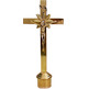 Crucifix for candlestick with INRI