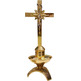 Crucifix for candlestick with INRI