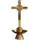 Crucifix for candlestick with INRI