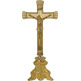 Gold metal crucifix
