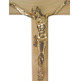 Wall crucifix with wooden cross