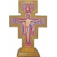 Cross of San Damiano of wood for table