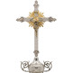 Chiselled brass Processional Crucifix for sale