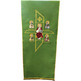 Altar Lectern Cloth | Byzantine Style embroidery green