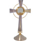 Custody in the shape of a nickel-plated cross