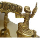 Tabor exhibitor for gold-plated monstrance