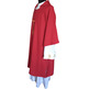 Dalmatic polyester with Cross and spikes embroidered red