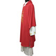 Dalmatic in polyester in the 4 liturgical colors red