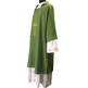 Dalmatic in the four liturgical colors with Cross green