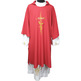 Dalmatic in the four liturgical colors red