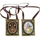 Brown Scapular of Mount Carmel | 6 x 5 cm.