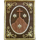 Brown Scapular of Mount Carmel | 6 x 5 cm.