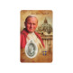 Prayer card of Saint John Paul II with medal | Online sale