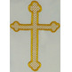 Stole with embroidered Cross | four colors white