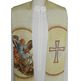 Stole decorated with Saint Michael the Archangel