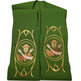 Priest stole with green Franciscan embroidery