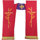 Priest reversible stole | Catholic Church vestments red/purple