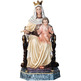 Seated Our Lady of Mt. Carmel with Baby Jesus