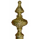 Script banner holder decorated with Marian insignia