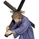 Jesus Nazareno with Cross and purple tunic