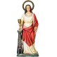 Saint Barbara, patron saint of miners.