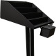 Wrought-iron votive stand for church | Black colour