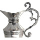 Silver plated metal liturgical washbasin