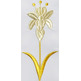 Communion table cloths with Marian monogram