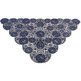 Spanish Easter Mantilla Veil | Navy Blue