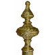 Bronze standard-bearing wand with Marian insignia