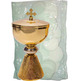 Gluten-free wafers and ciborium for Communion