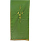 100% polyester lectern cloth green