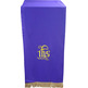 Lectern cover cloth with JHS purple embroidery