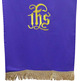 Lectern cover cloth with JHS purple embroidery