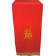 Lectern cover cloth with JHS red embroidery