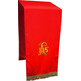 Lectern cover cloth with JHS red embroidery