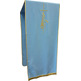 Blue Gold Fringe Polyester Lectern Cloth