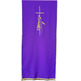 Purple Gold Fringe Polyester Lectern Cloth