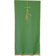 Green Gold Fringe Polyester Lectern Cloth