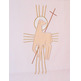 Polyester lectern cloth in the four beige liturgical colors