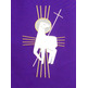 Polyester lectern cloth in the four liturgical colors purple