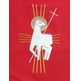 Polyester lectern cloth in the four liturgical colors red