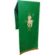 Polyester lectern cloth in the four liturgical colors green