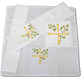 Altar linen set with embroidered Cross