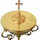 bronze baptismal font